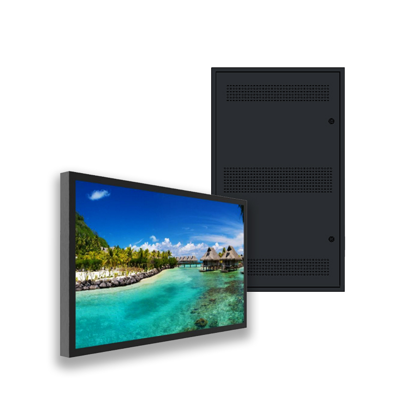65inch Outdoor 3000cd/M2 Drive Thru 4k Advertising Lcd Display Screen ...